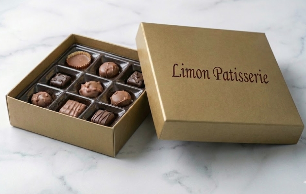 350 Gr El Yapımı Gurme Çikolata Eşsiz Lezzet ve Premium Kalite pasta