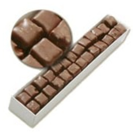 500 Gram Çikolatalı Lokum pasta