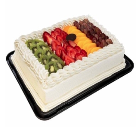 80 Kişilik Karışık Meyveli Pasta Avantajlı pasta