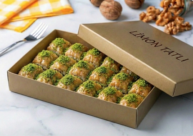 Kampanya 1000 Gr Fıstıklı Baklava - Anadolu Lezzeti pasta