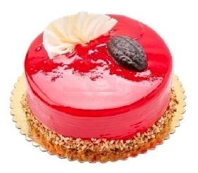 Küçük Sürprizler İçin Frambuazlı Pasta 2-3 Kişilik pasta