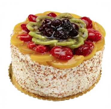 Premium Sunum Tat 6-9 Kişilik Meyveli Pasta pasta